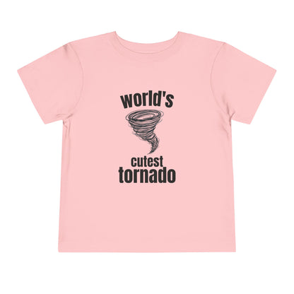 "World's Cutest Tornado" -Toddler Shirt