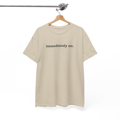 immediately no. Minimalist Statement T‑Shirt