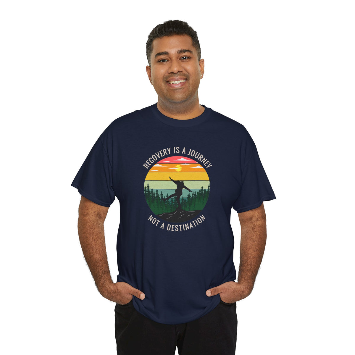 Recovery Is a Journey, Not a Destination  T-shirt