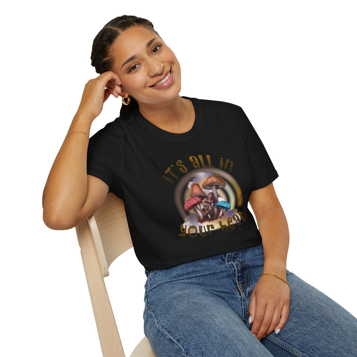 It’s All in Your Head Mushroom T-Shirt