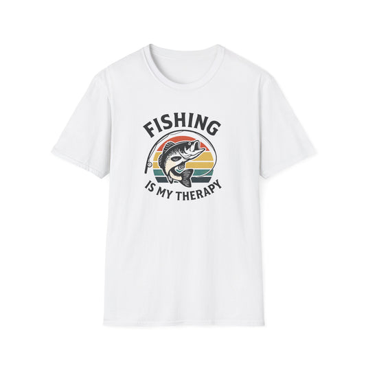 FISHING IS MY THERAPY TEE