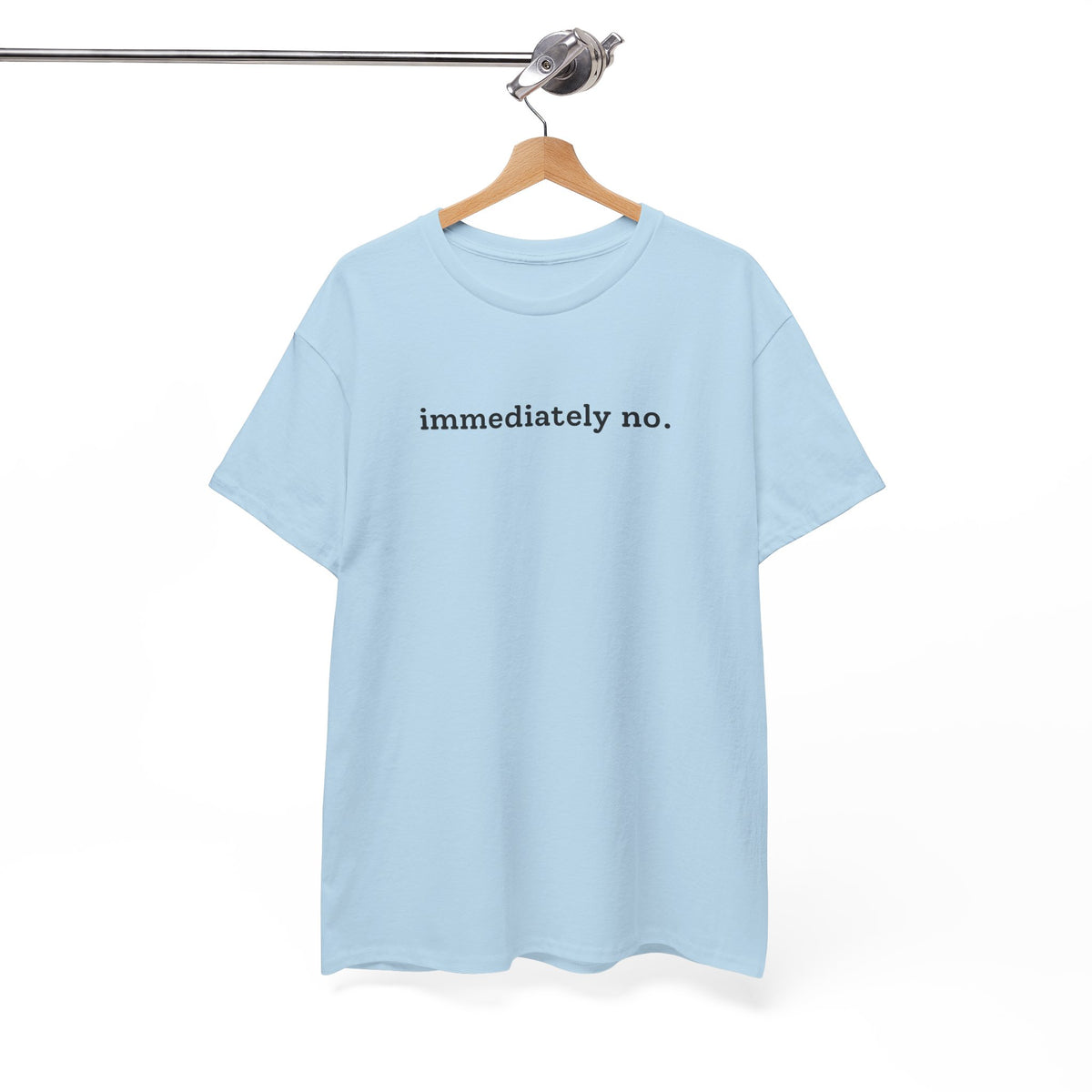 immediately no. Minimalist Statement T‑Shirt