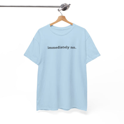 immediately no. Minimalist Statement T‑Shirt