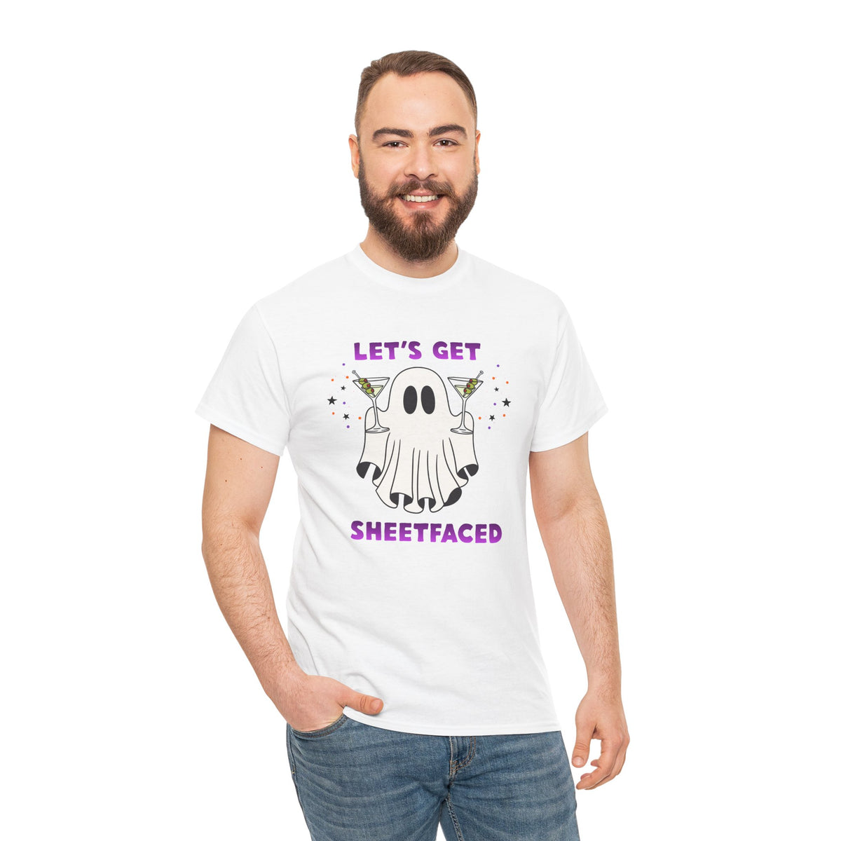 Let's Get Sheetfaced Ghost T-Shirt