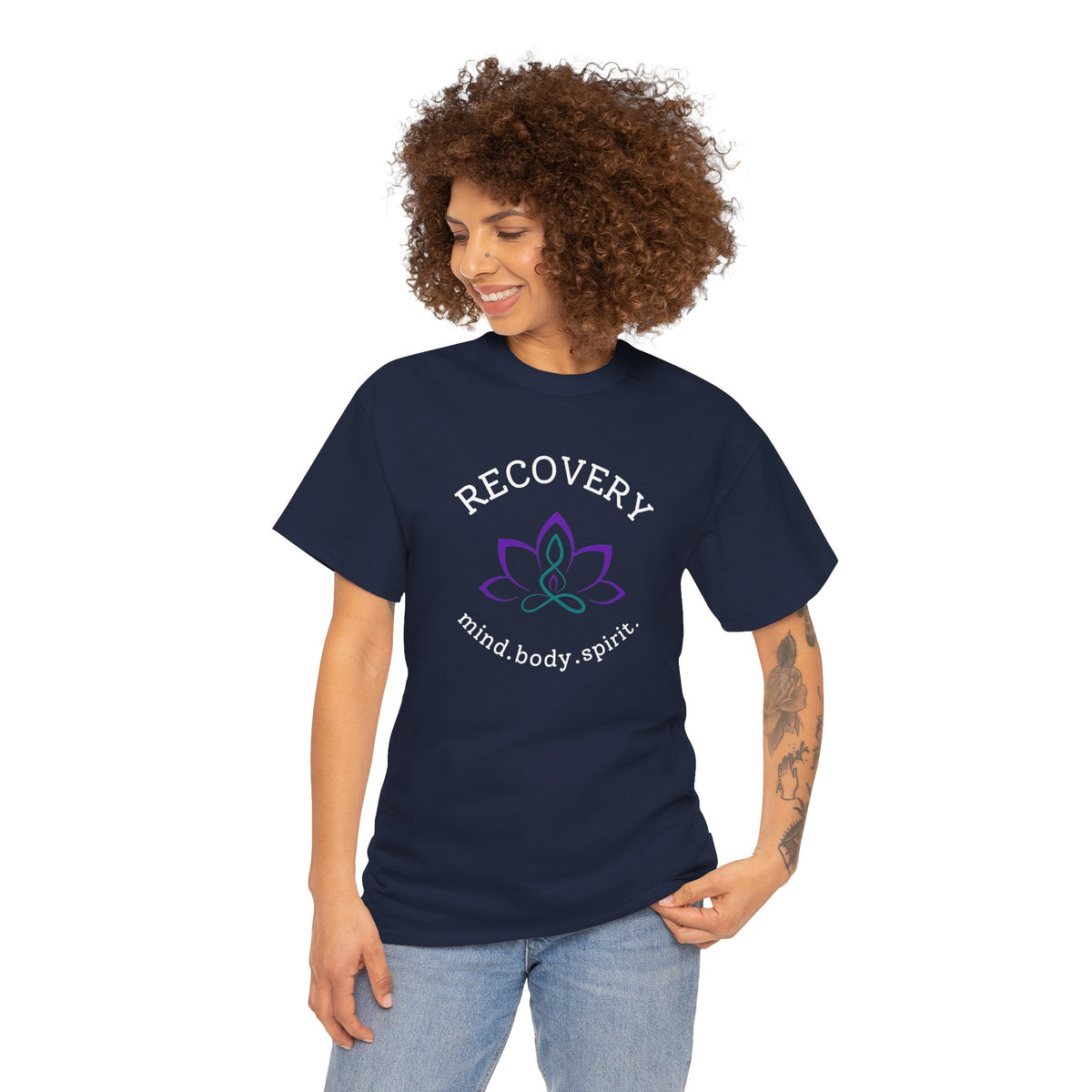 Recovery: mind. body. spirit. T-shirt