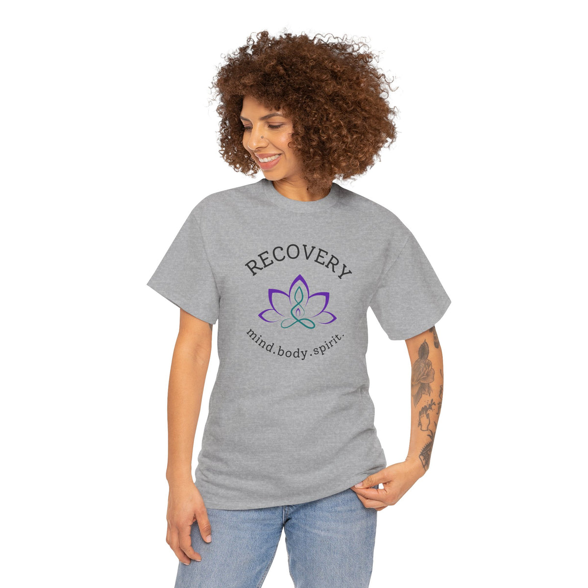 Recovery: mind. body. spirit. T-shirt