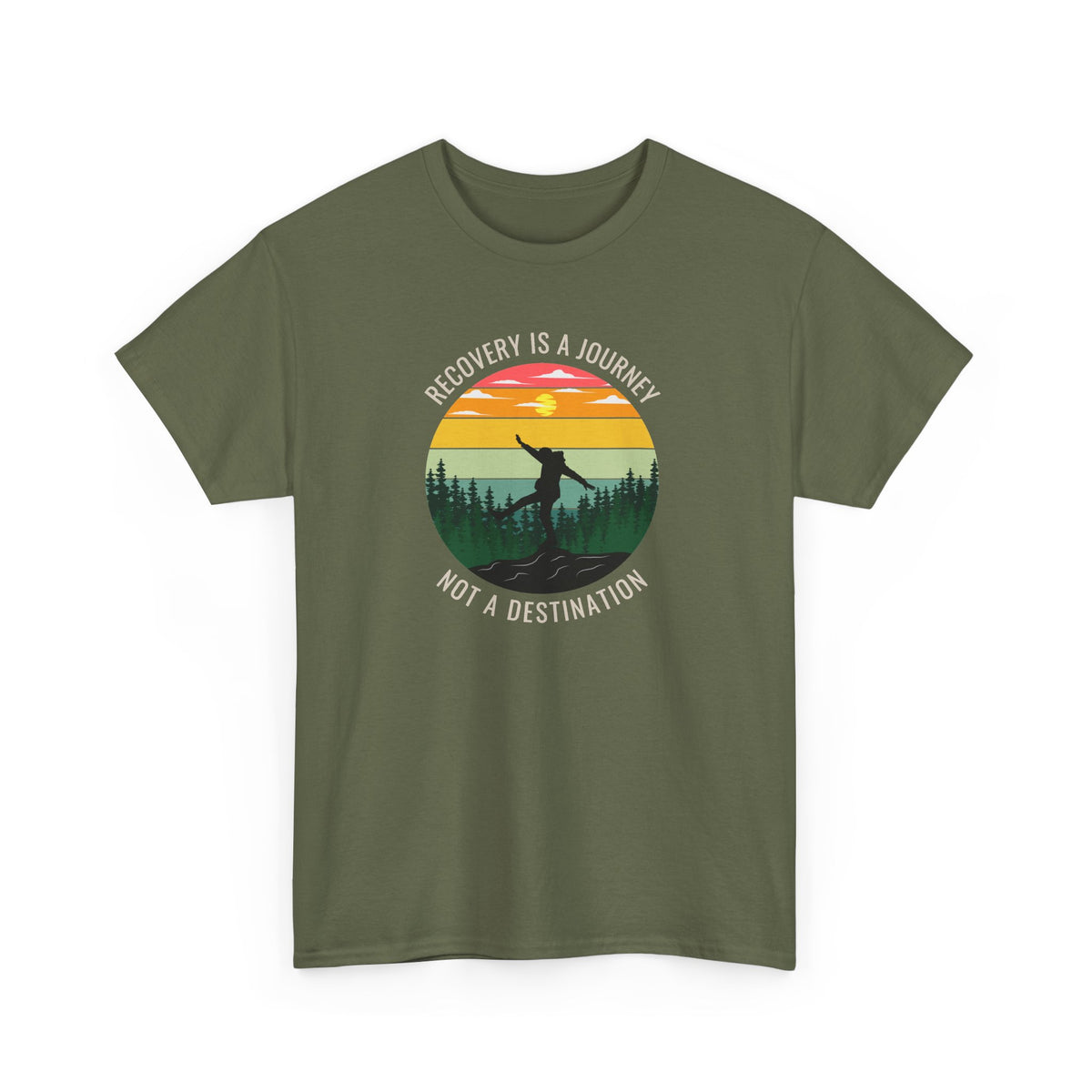 Recovery Is a Journey, Not a Destination  T-shirt