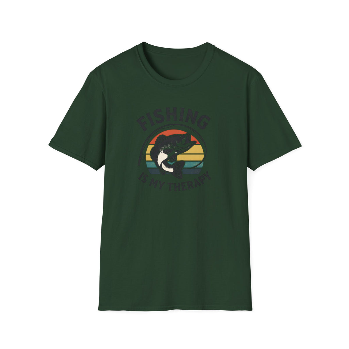 FISHING IS MY THERAPY TEE