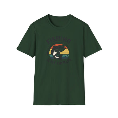 FISHING IS MY THERAPY TEE