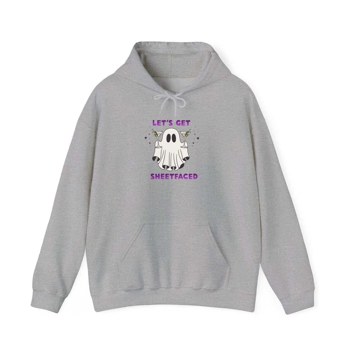 Let's Get Sheetfaced Ghost Hoodie