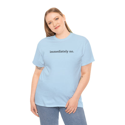 immediately no. Minimalist Statement T‑Shirt