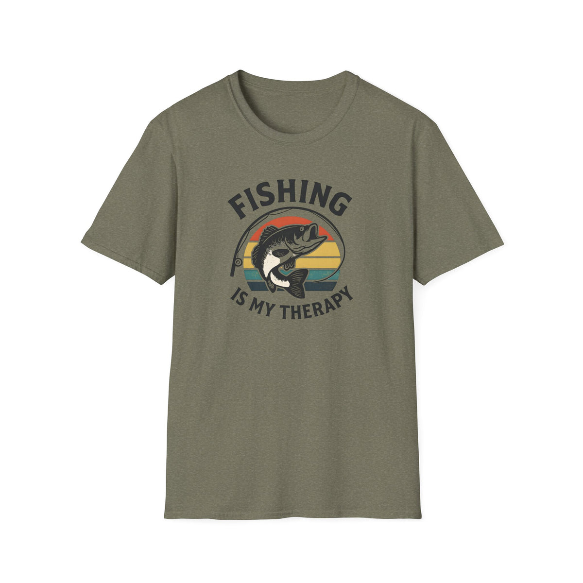 FISHING IS MY THERAPY TEE