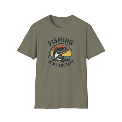 FISHING IS MY THERAPY TEE