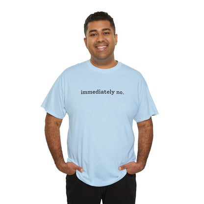 immediately no. Minimalist Statement T‑Shirt