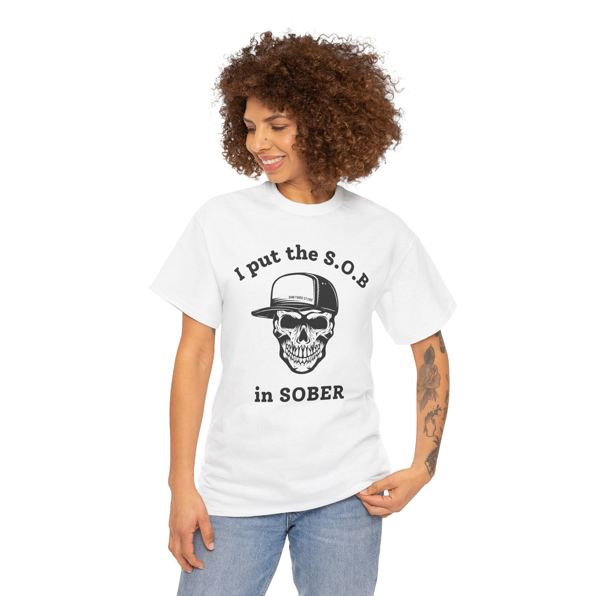 I Put the S.O.B. in Sober  T-Shirt