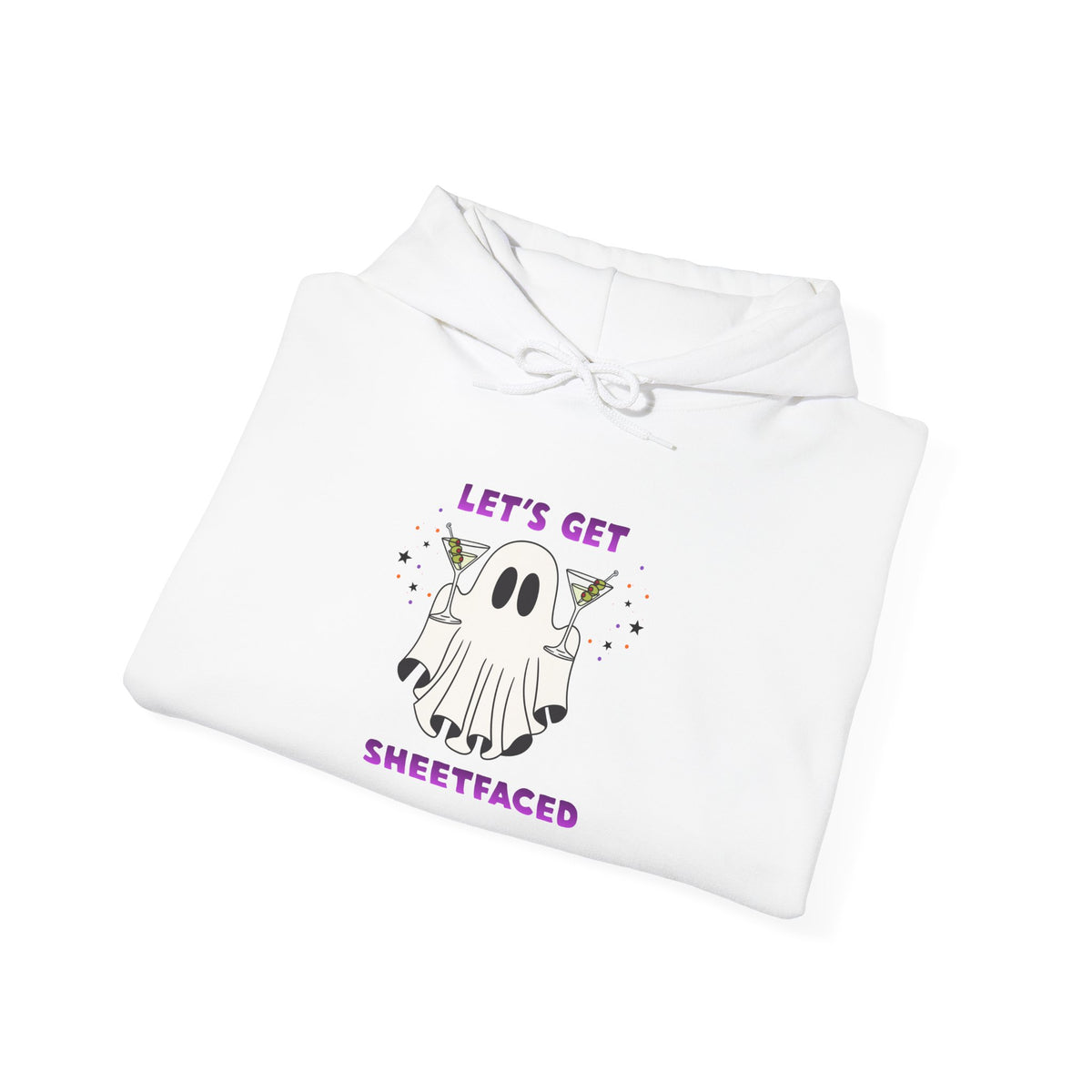 Let's Get Sheetfaced Ghost Hoodie