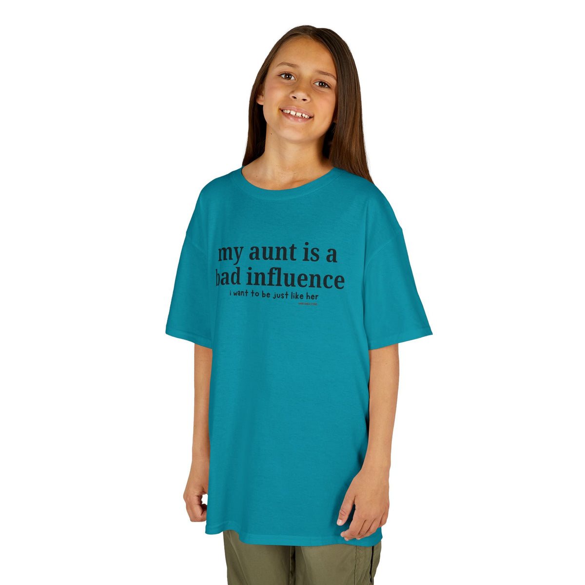 My Aunt Is a Bad Influence - Kids T-shirt