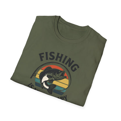 FISHING IS MY THERAPY TEE