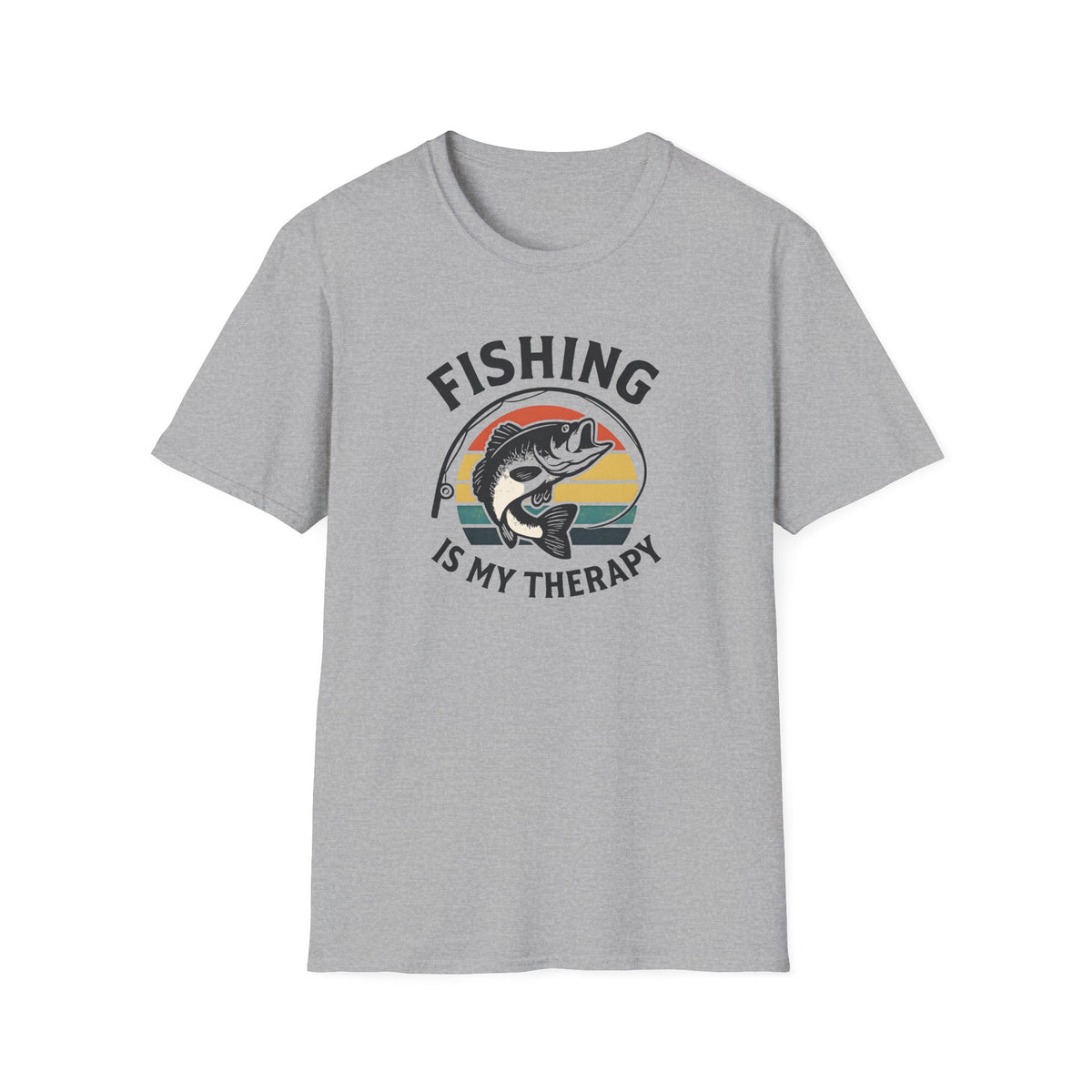 FISHING IS MY THERAPY TEE