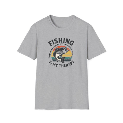 FISHING IS MY THERAPY TEE