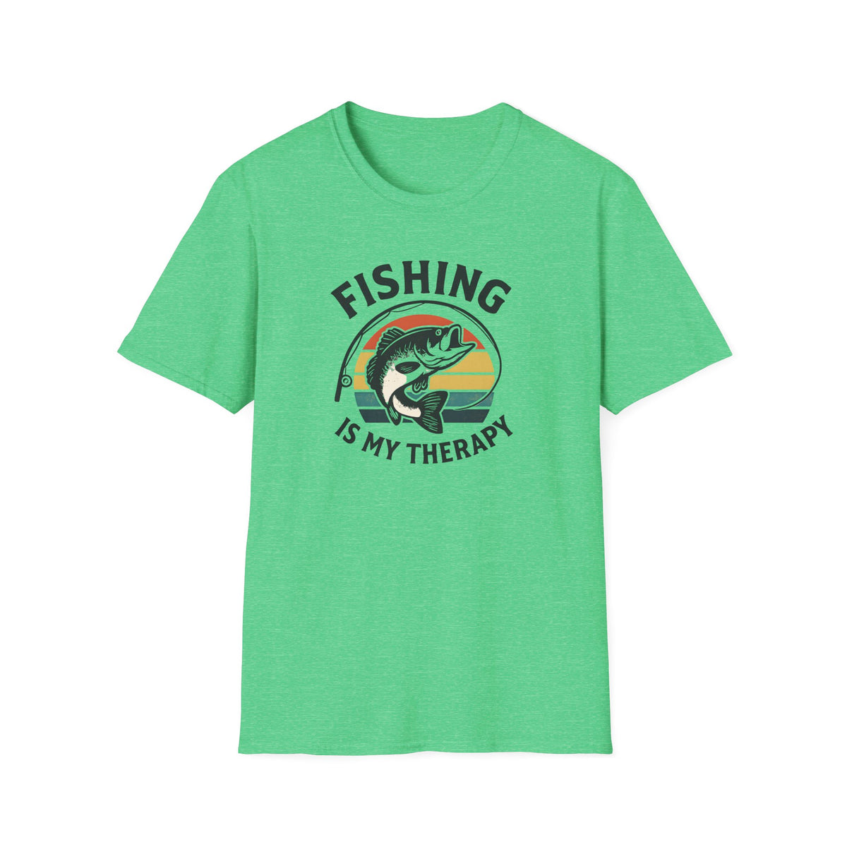 FISHING IS MY THERAPY TEE