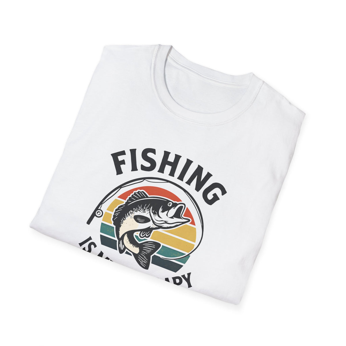 FISHING IS MY THERAPY TEE