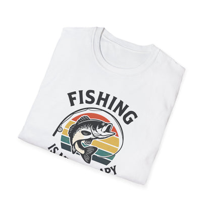 FISHING IS MY THERAPY TEE