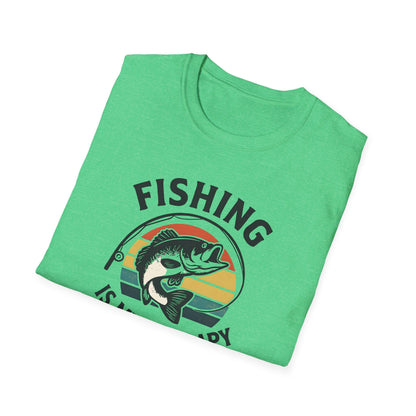 FISHING IS MY THERAPY TEE