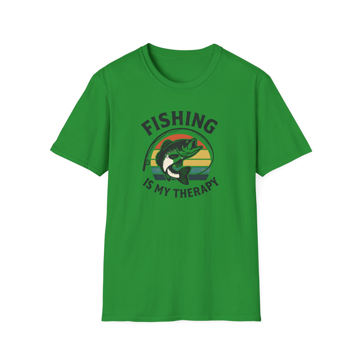 FISHING IS MY THERAPY TEE