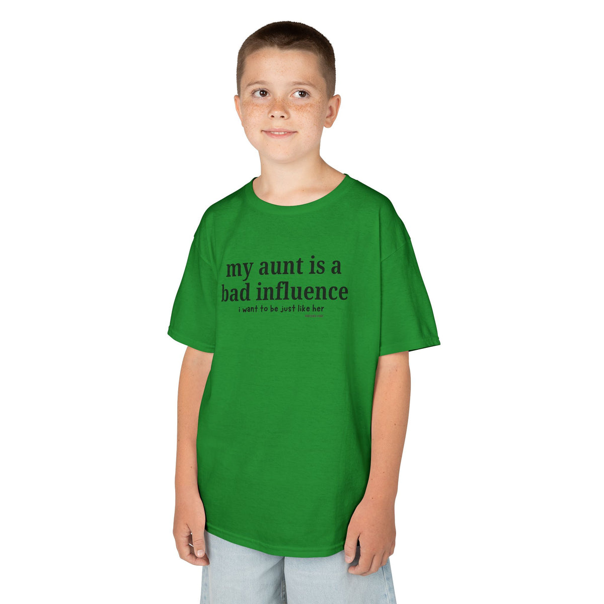 My Aunt Is a Bad Influence - Kids T-shirt