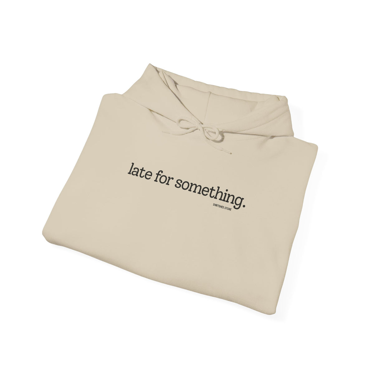 LATE FOR SOMETHING HOODIE