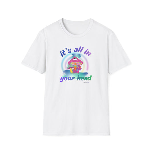 It's All in Your Head Psychedelic Design
