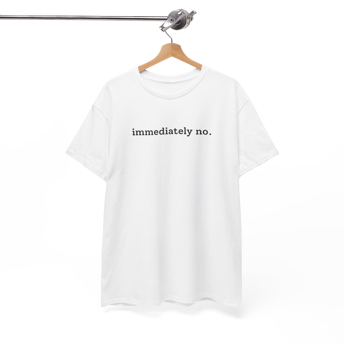 immediately no. Minimalist Statement T‑Shirt