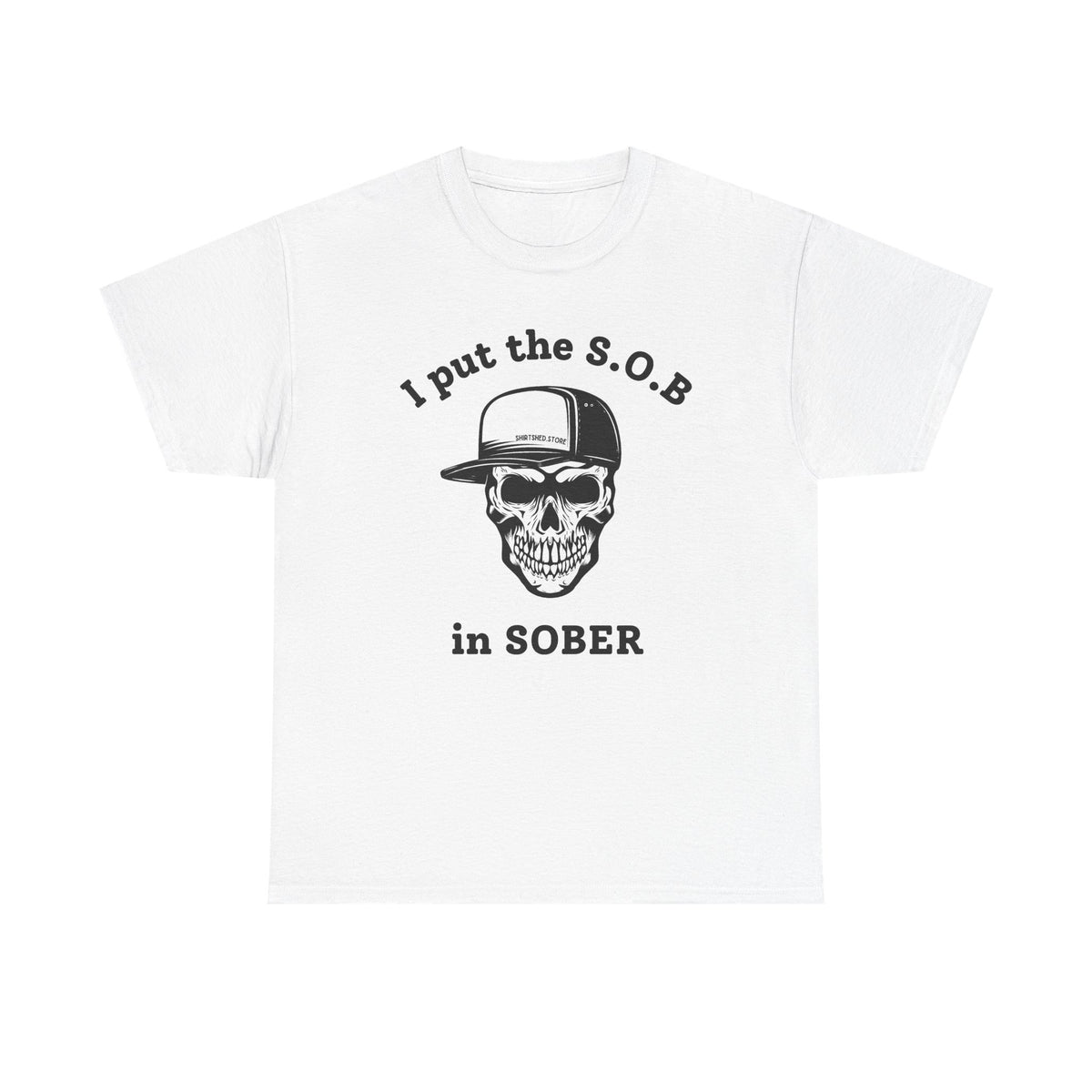 I Put the S.O.B. in Sober  T-Shirt
