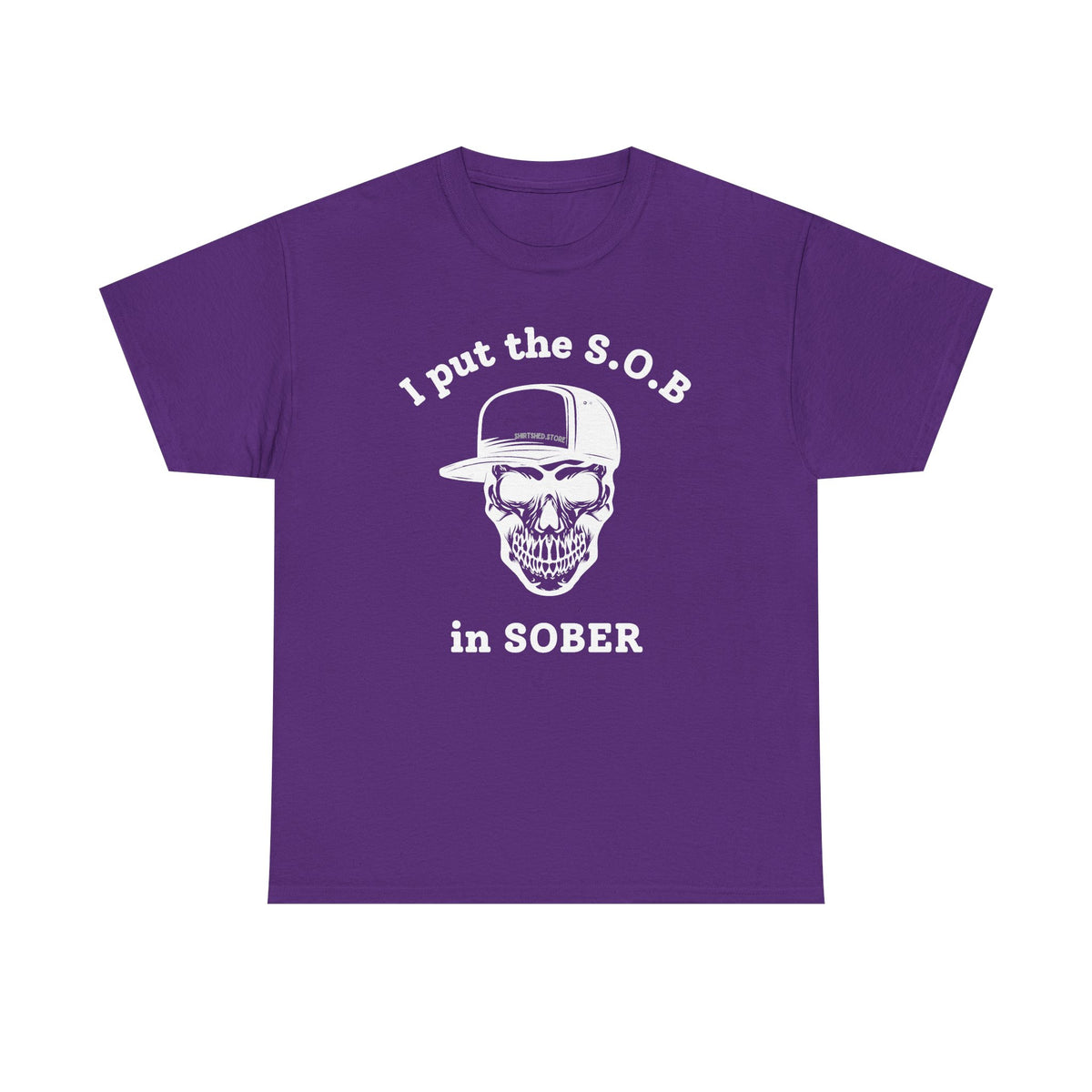 I Put the S.O.B. in Sober  T-Shirt