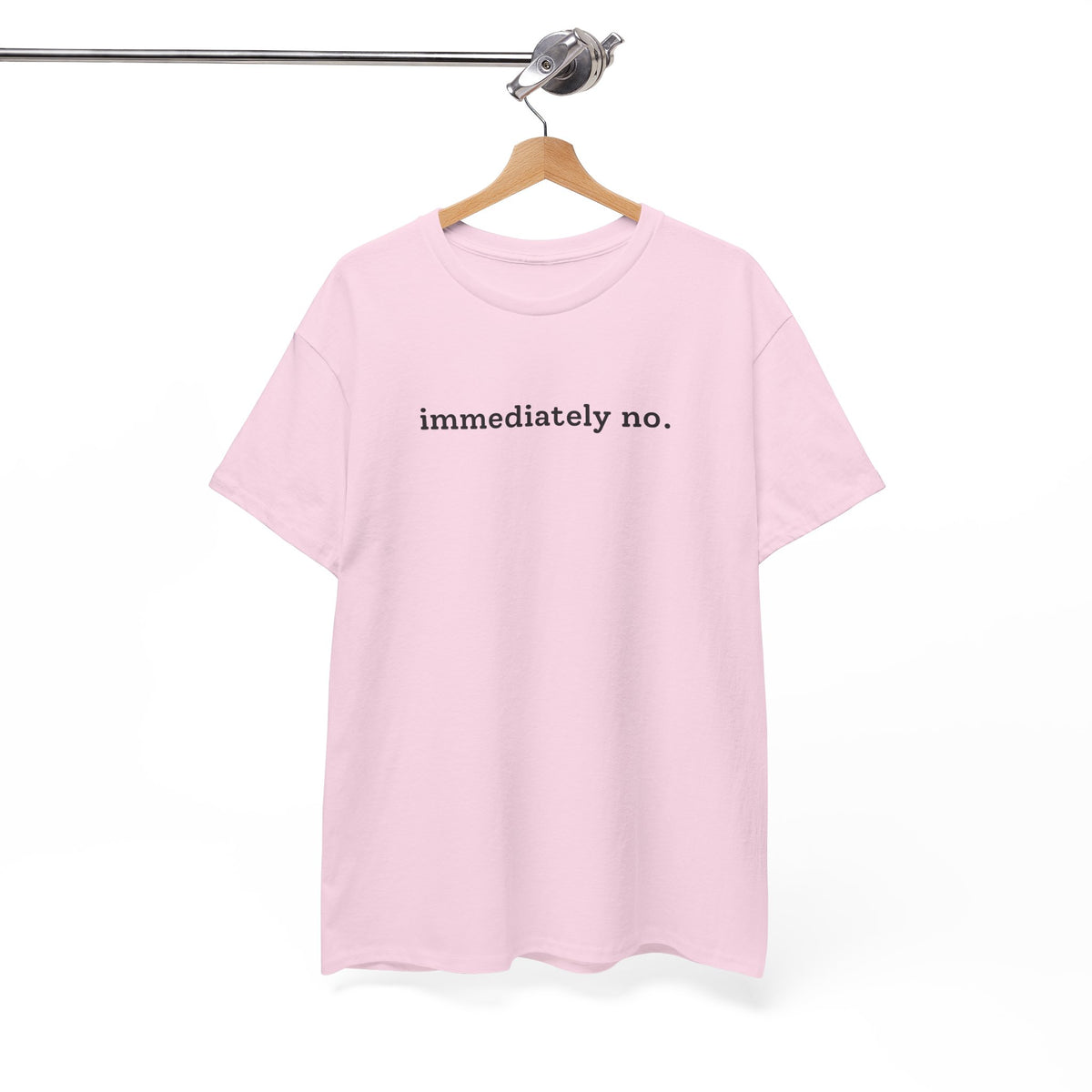 immediately no. Minimalist Statement T‑Shirt