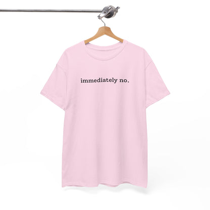 immediately no. Minimalist Statement T‑Shirt