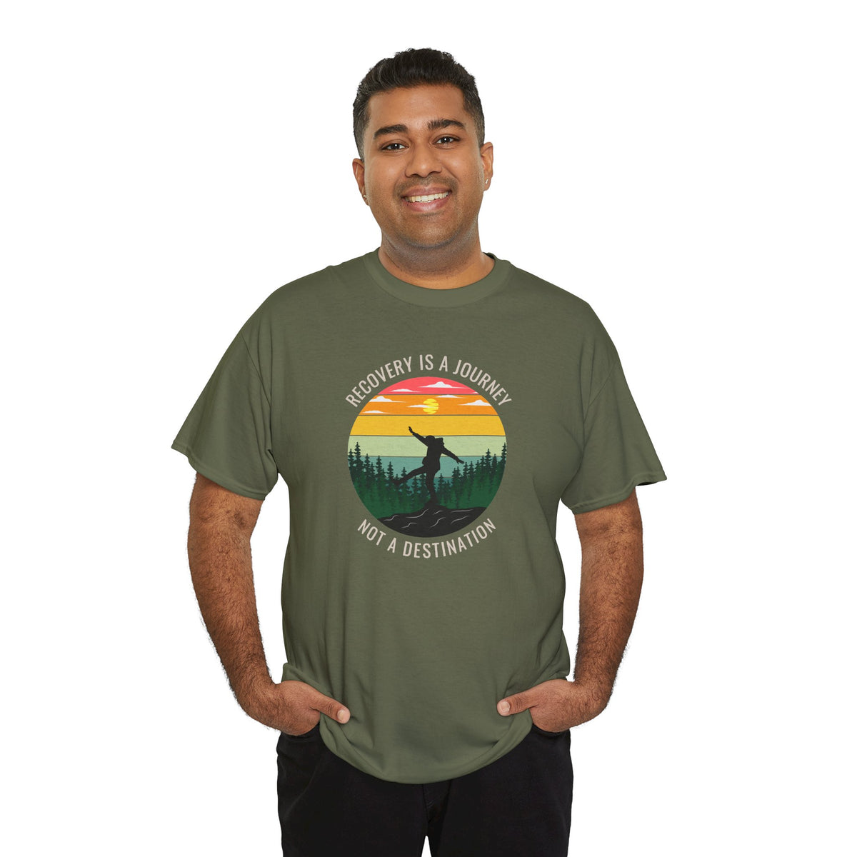 Recovery Is a Journey, Not a Destination  T-shirt