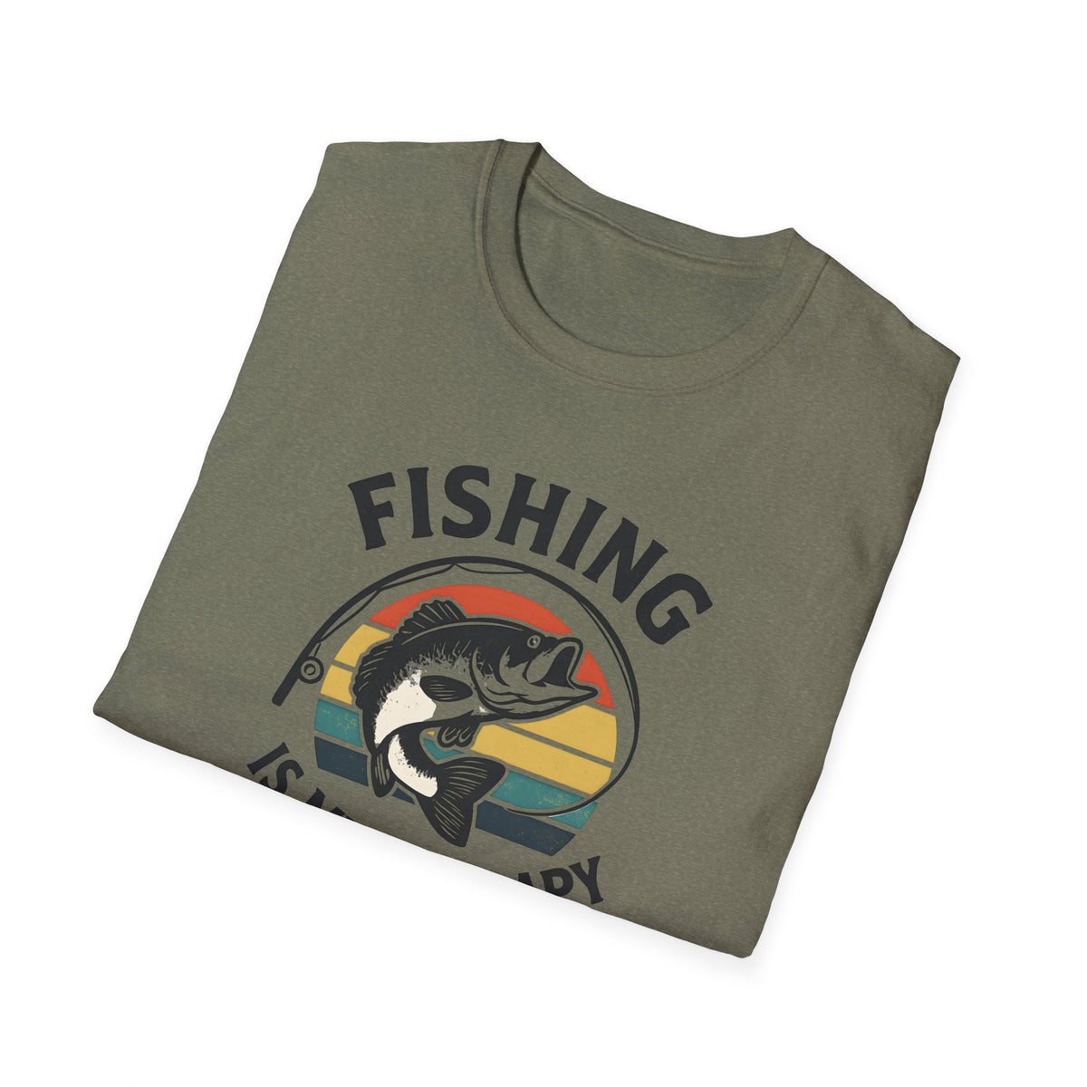 FISHING IS MY THERAPY TEE