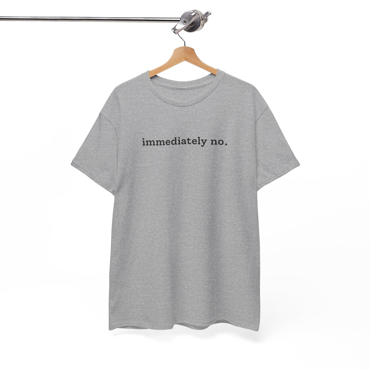 immediately no. Minimalist Statement T‑Shirt