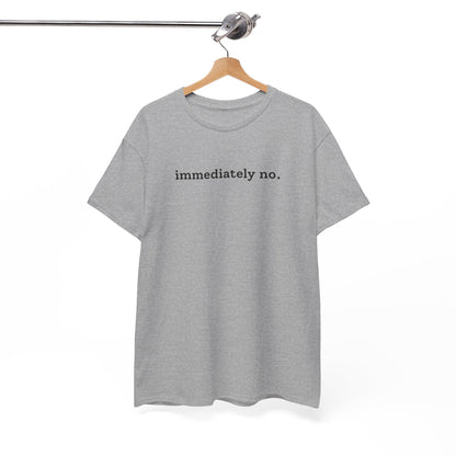 immediately no. Minimalist Statement T‑Shirt
