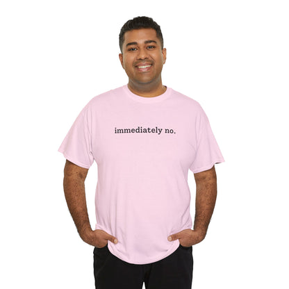 immediately no. Minimalist Statement T‑Shirt