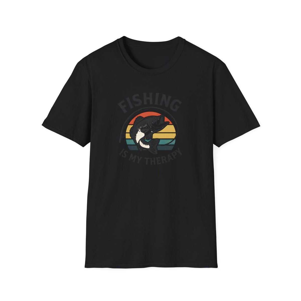 FISHING IS MY THERAPY TEE