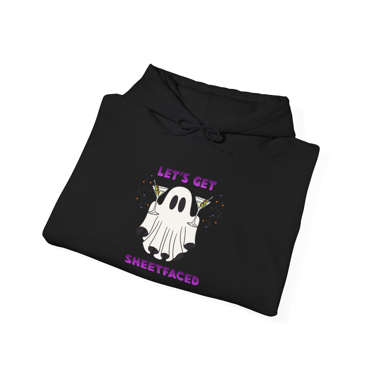 Let's Get Sheetfaced Ghost Hoodie