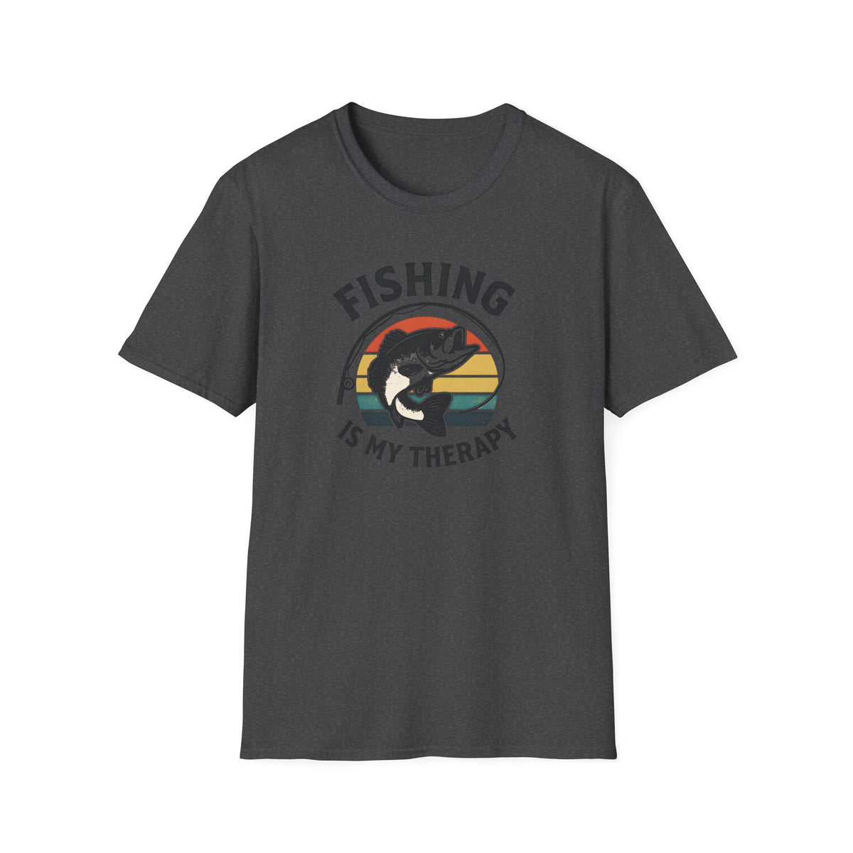 FISHING IS MY THERAPY TEE
