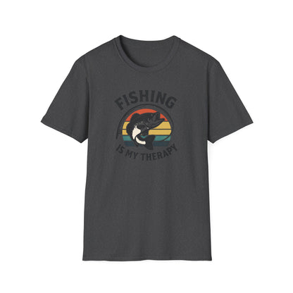 FISHING IS MY THERAPY TEE