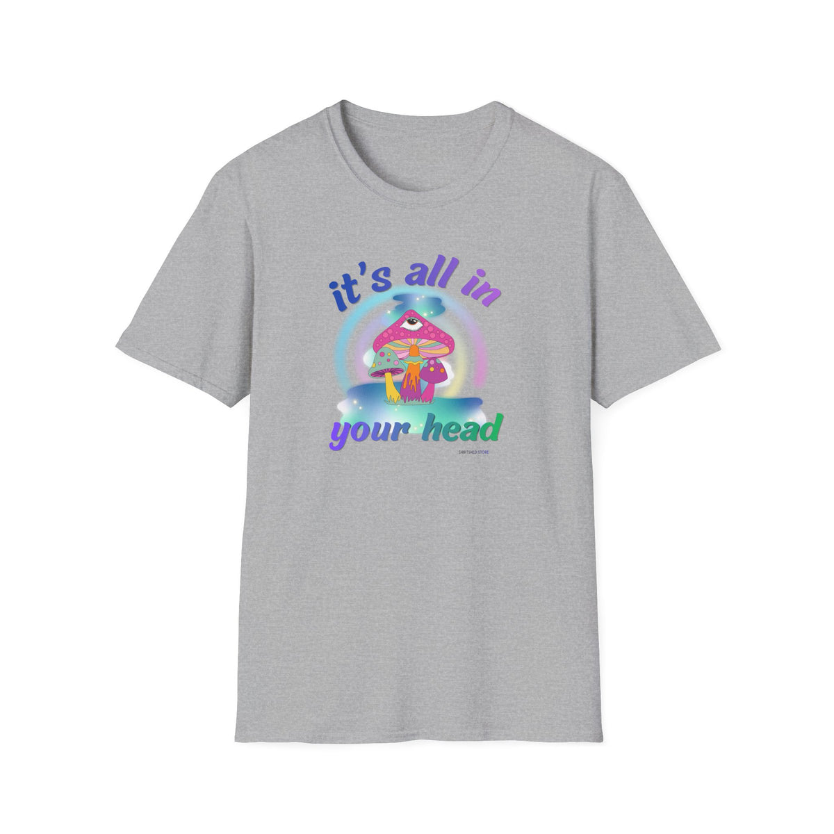 It's All in Your Head Psychedelic Design