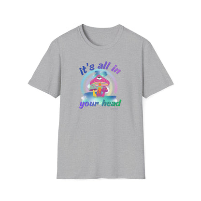 It's All in Your Head Psychedelic Design