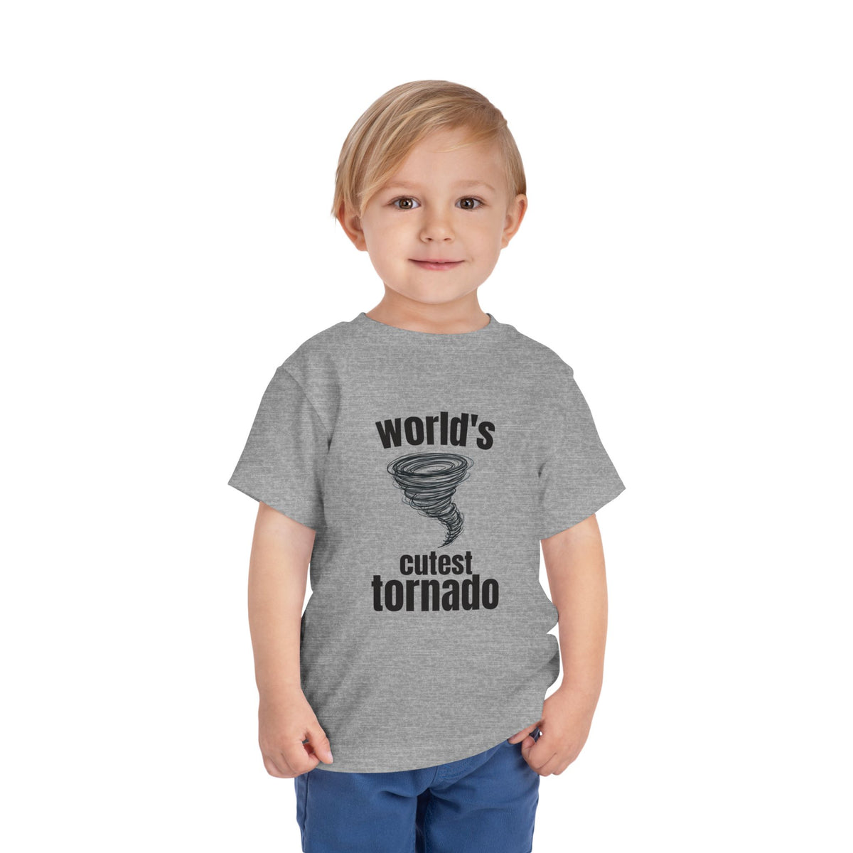 "World's Cutest Tornado" -Toddler Shirt