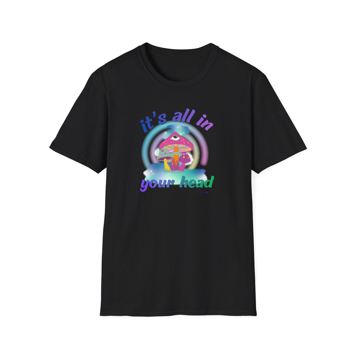 It's All in Your Head Psychedelic Design
